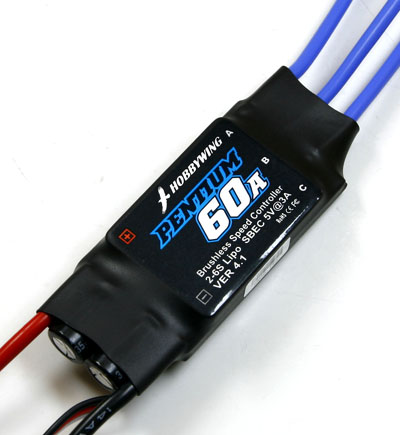 Hobbywing Pentium-60A ESC 2-6 cells lithium battery